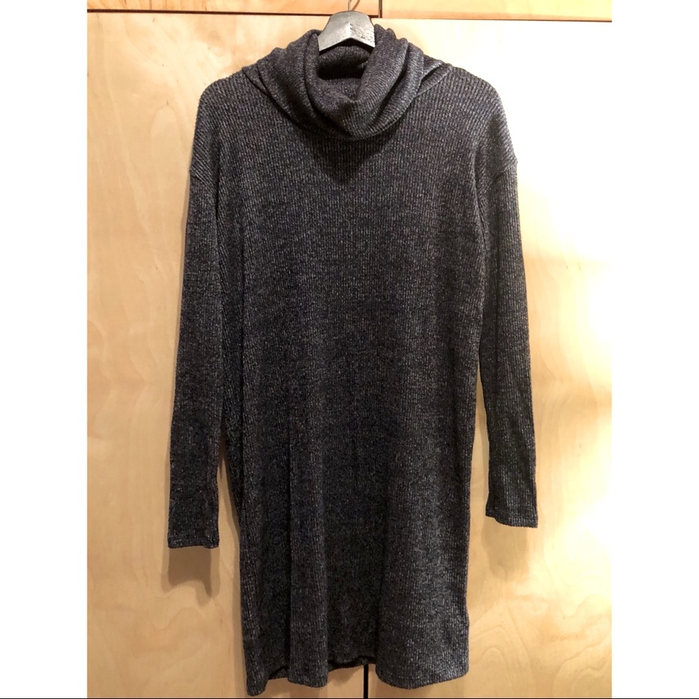 Turtleneck Sweater Dress